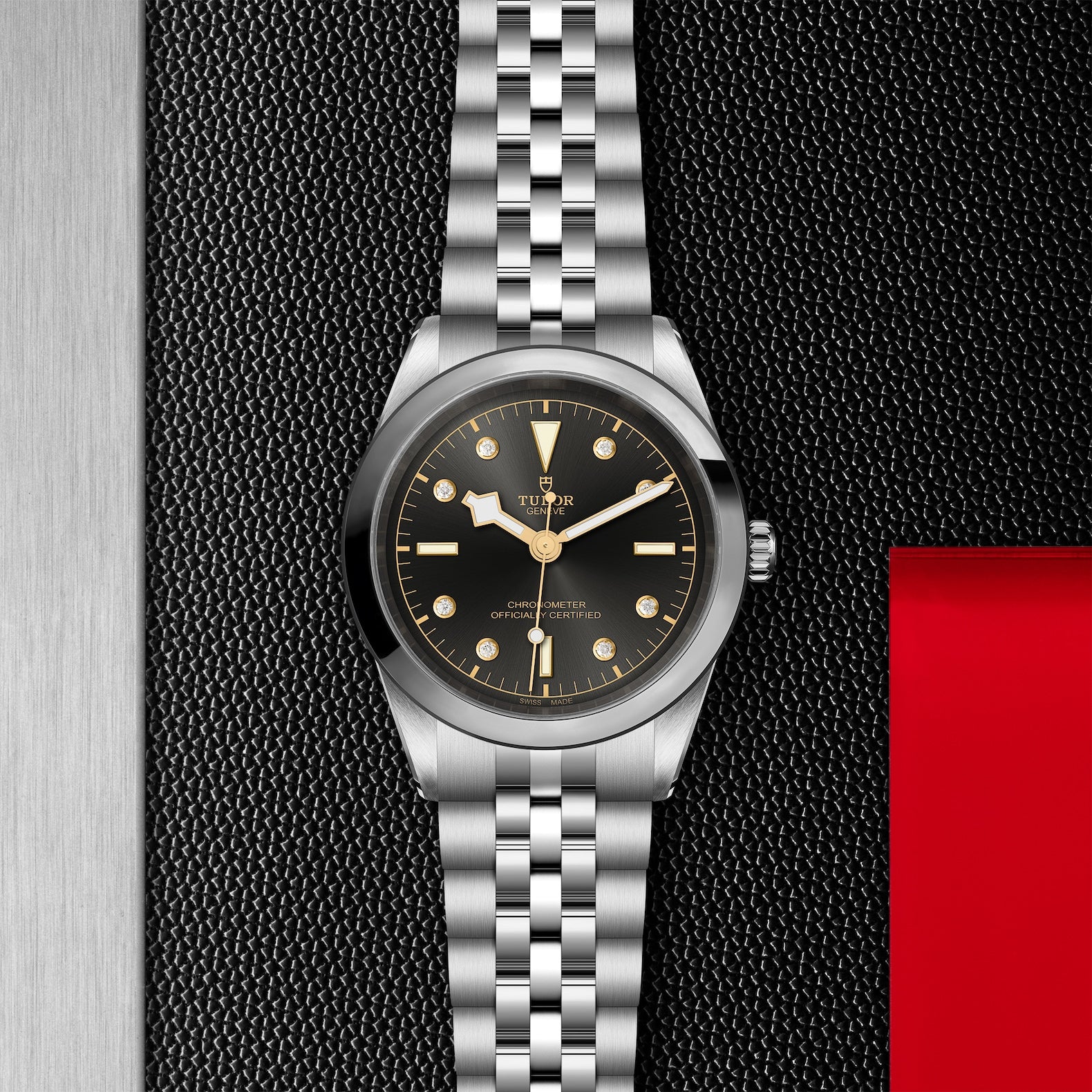 Watch in steel Black Bay, 36mm Tudor