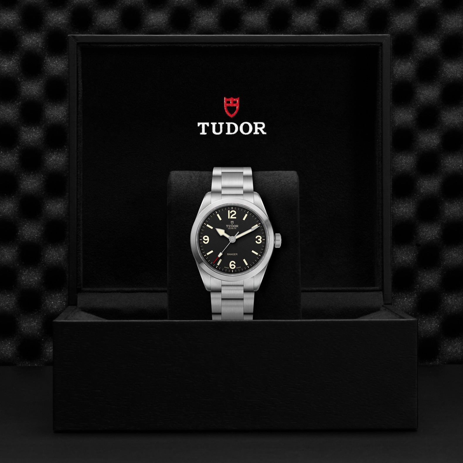 Watch in steel Ranger, 39 mm Tudor