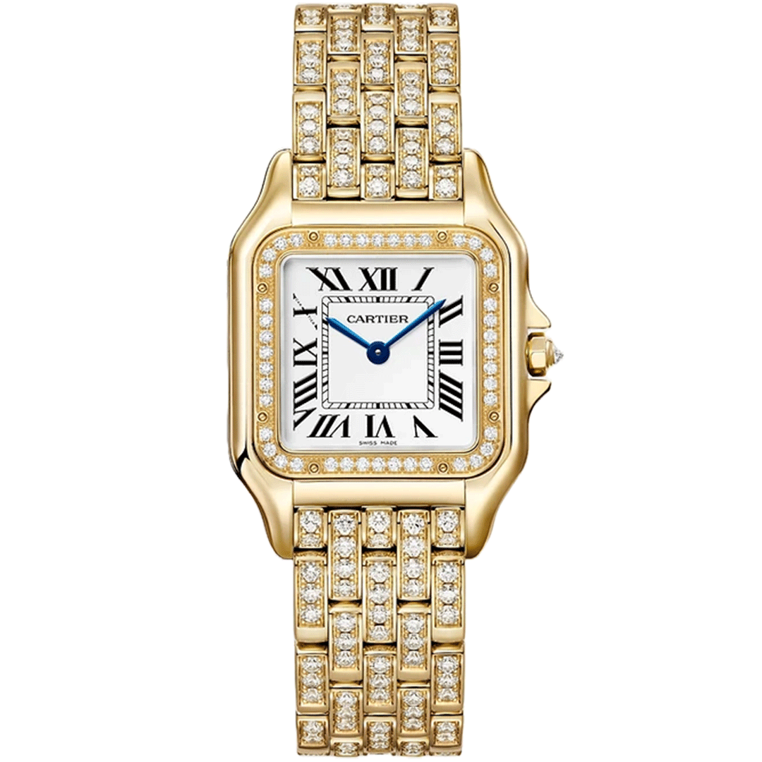 Watch in yellow gold Panthère de Cartier Cartier