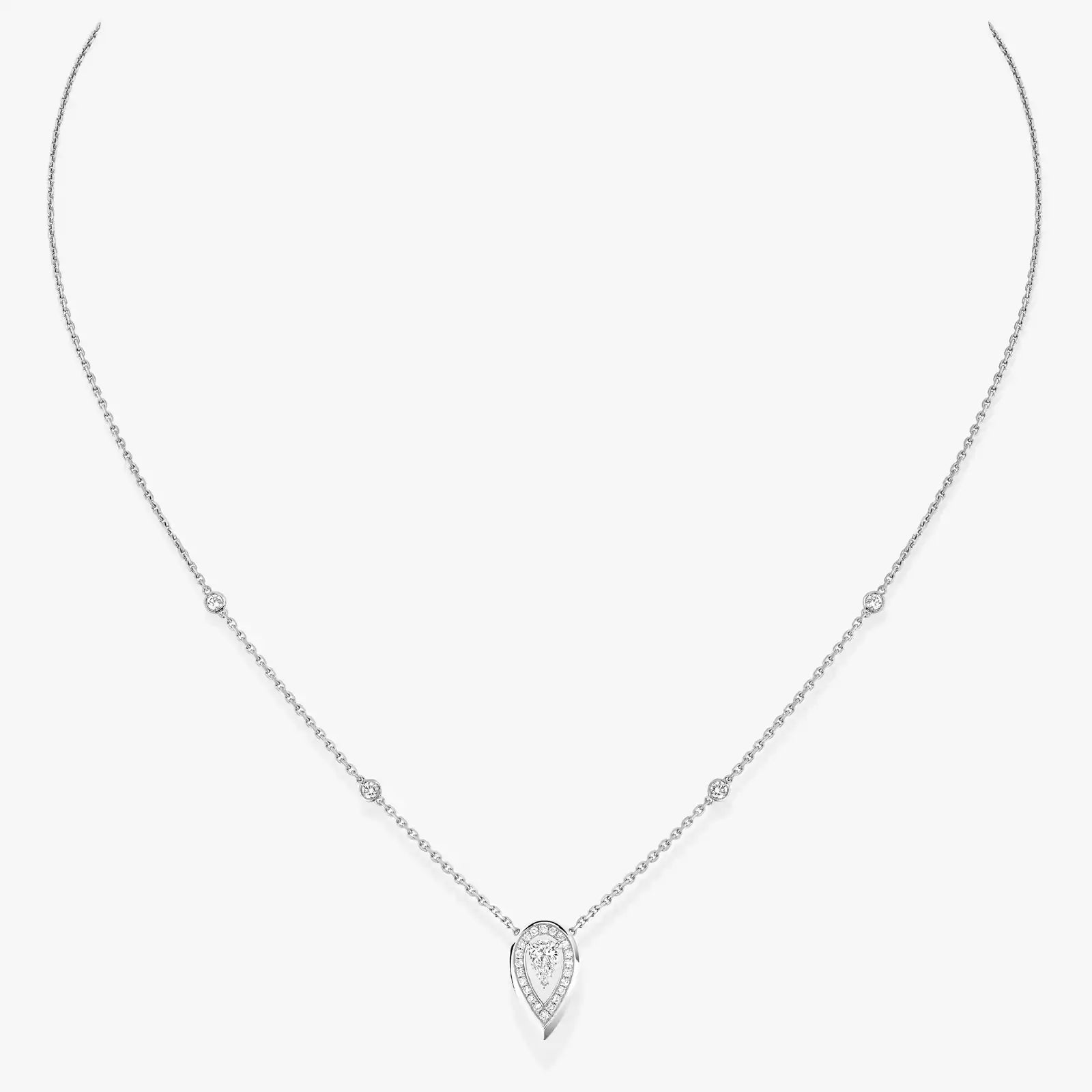 Gioiello in oro bianco Fiery 0.10ct Messika