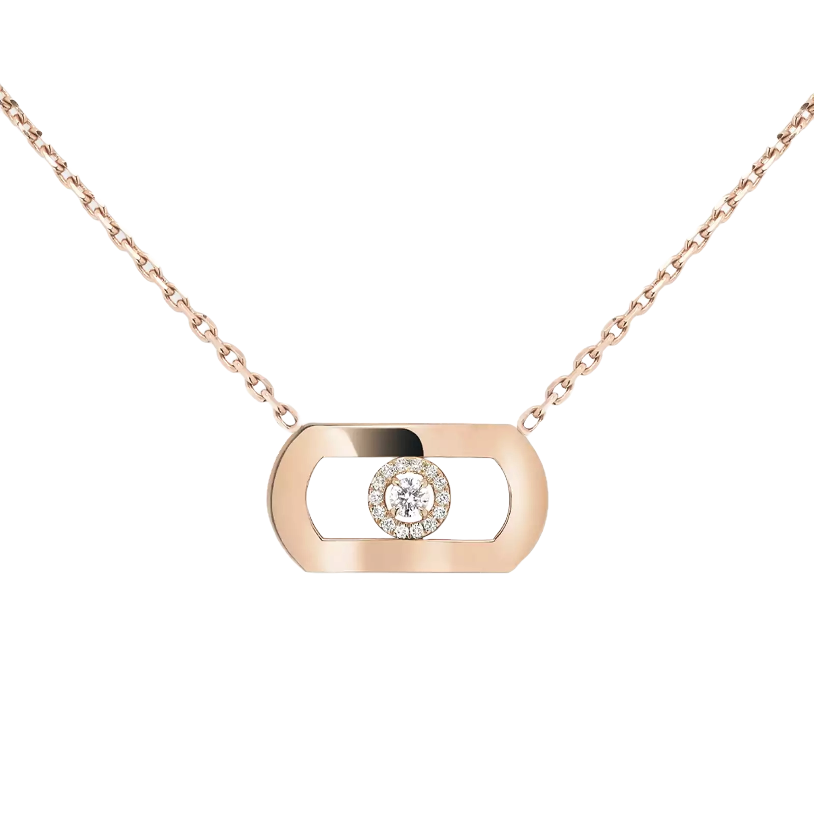 Gioiello in oro rosa Collana So Move Messika