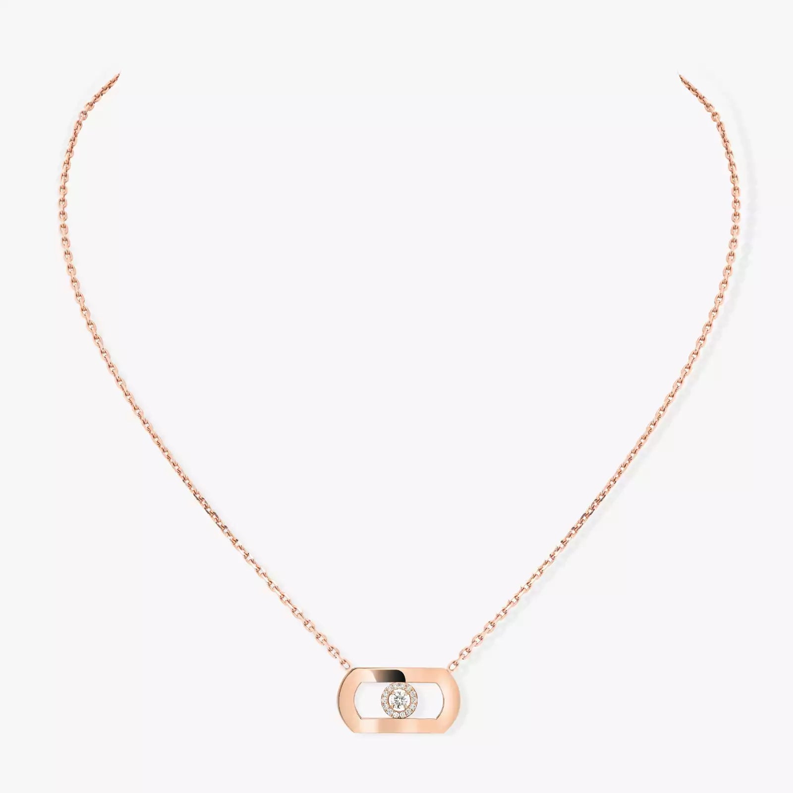 Gioiello in oro rosa Collana So Move Messika