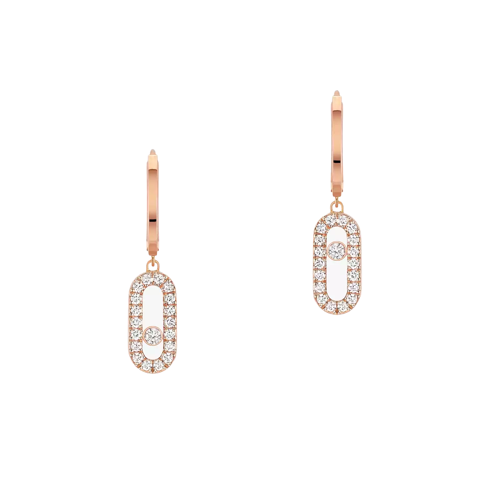 Orecchini a cerchio Move Uno