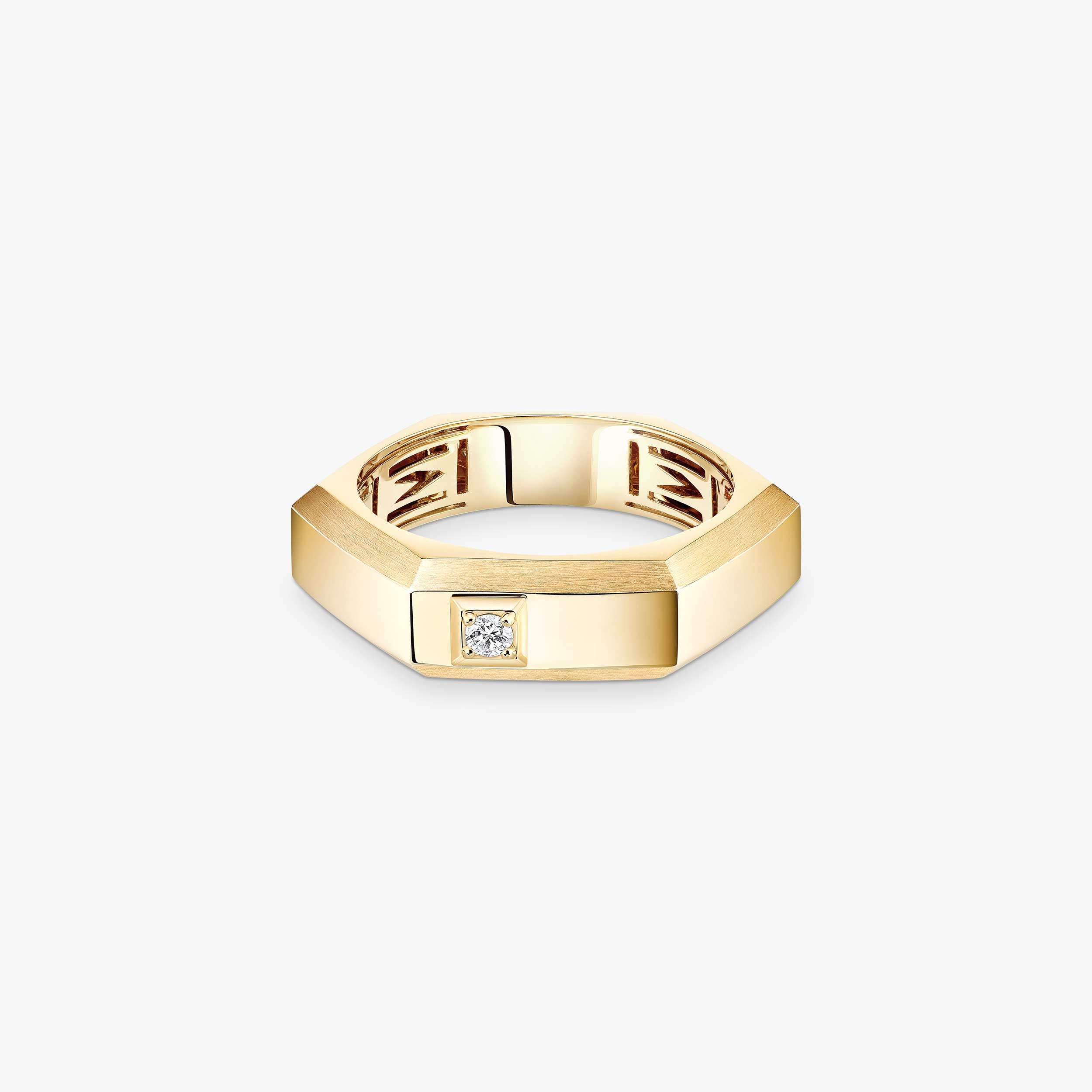 Gioiello in oro giallo Anello Moderniste MM Messika