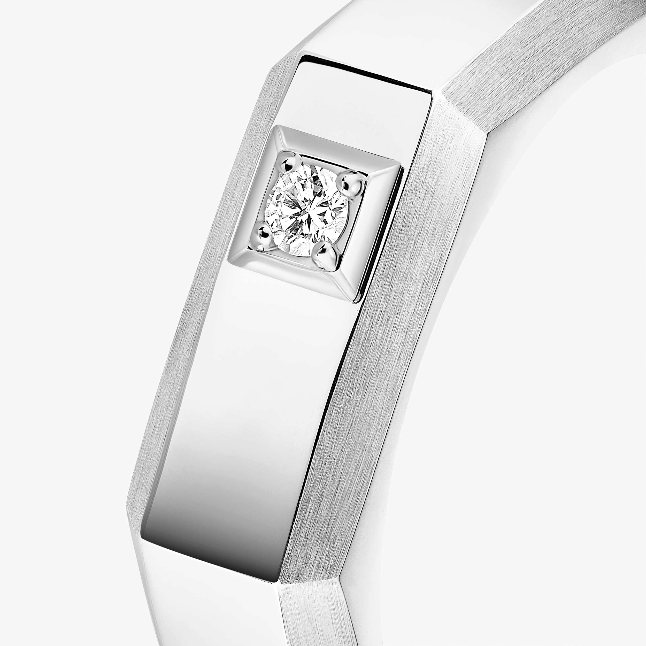 Gioiello in oro bianco Anello Moderniste MM Messika