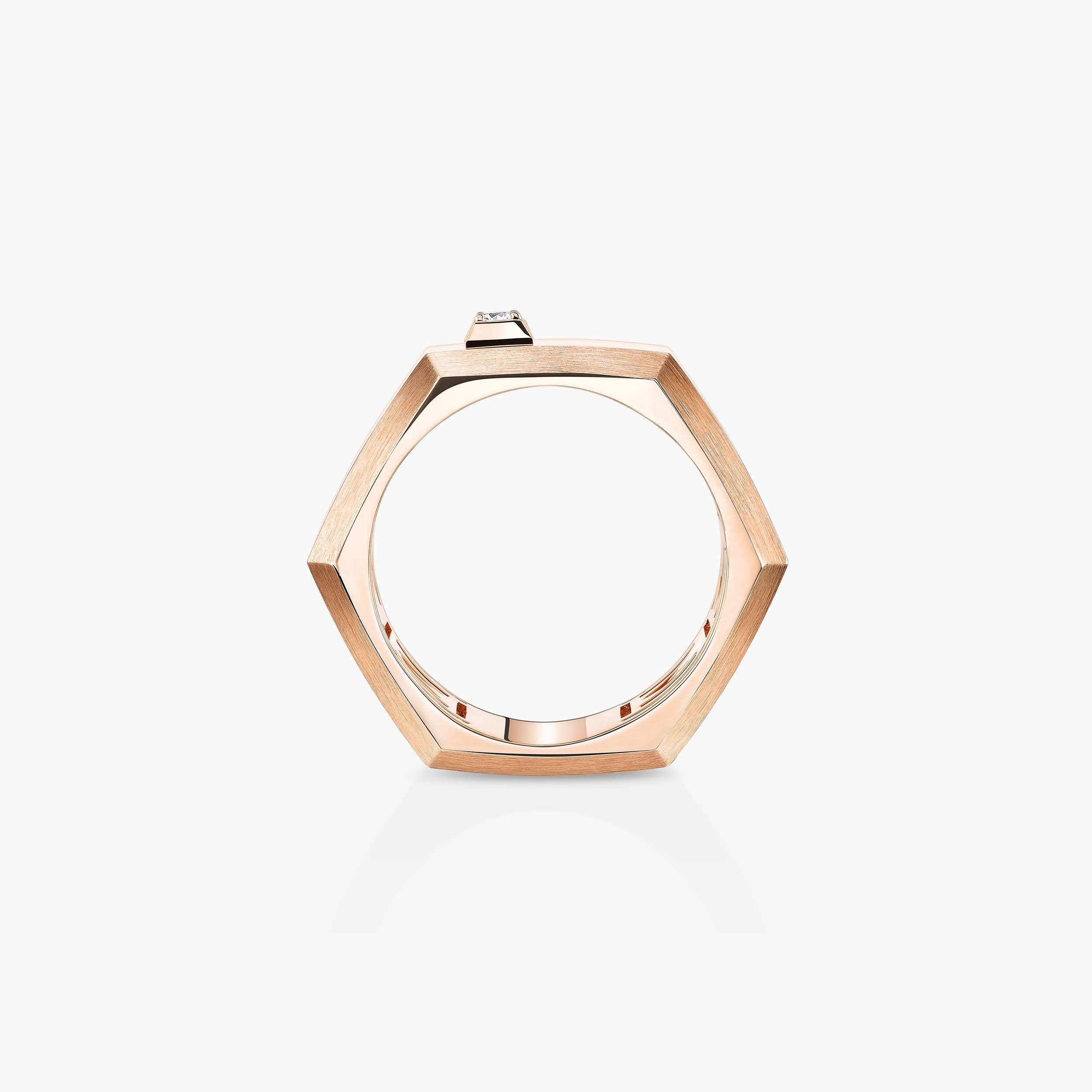 Gioiello in oro rosa Anello Moderniste MM Messika