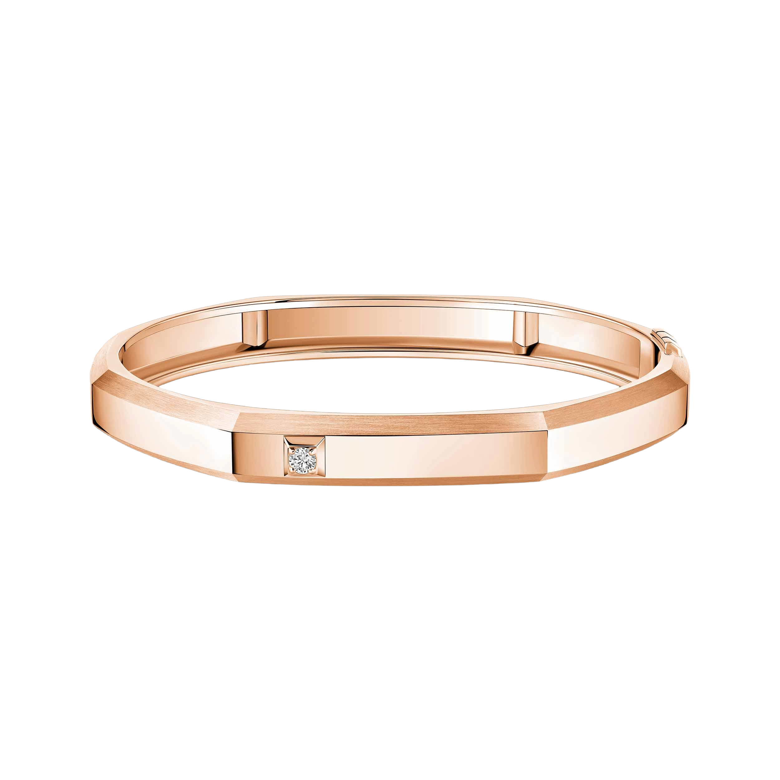 Bracelet in rose gold Moderniste bracelet medium Messika