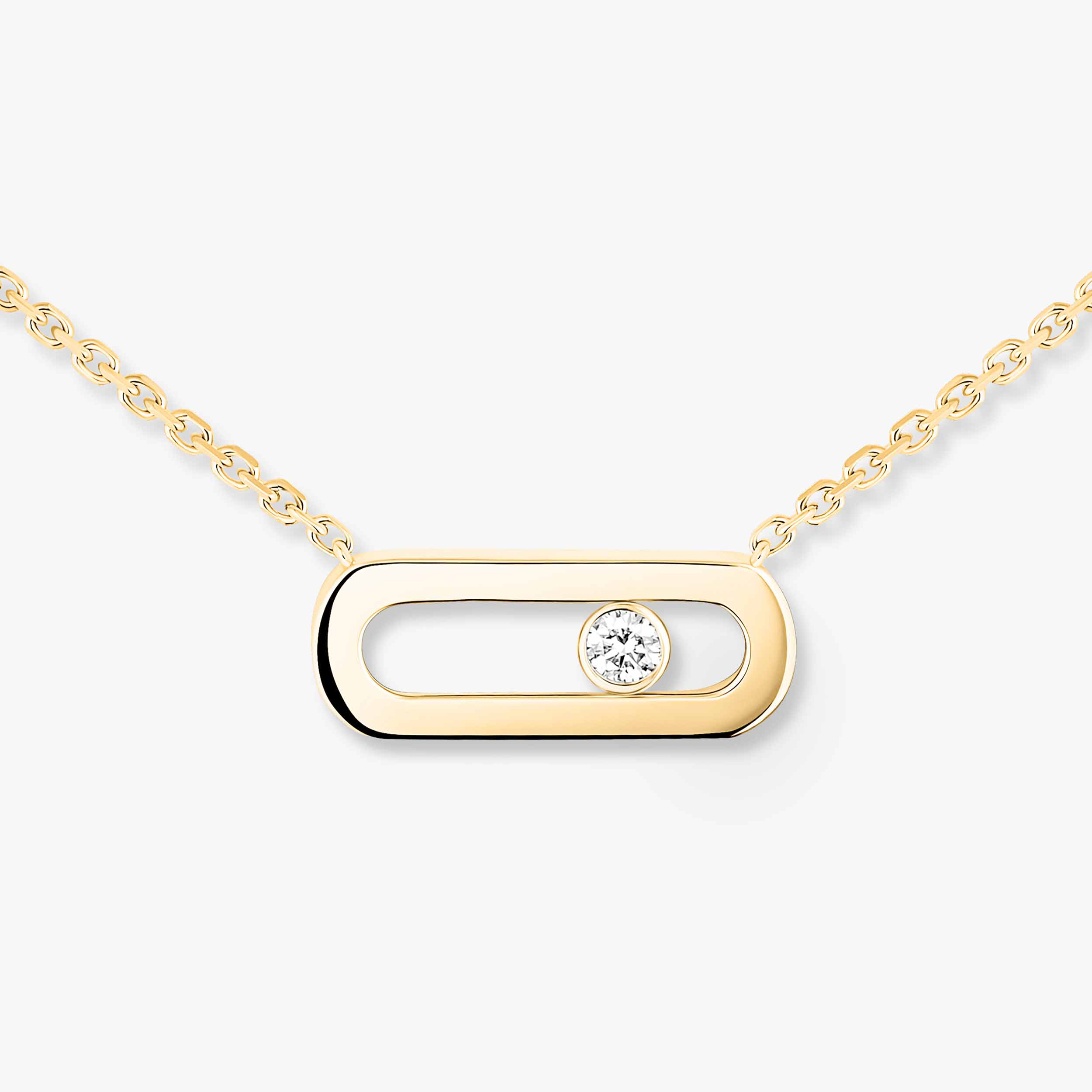 Gioiello in yellow gold Move Uno Necklace Messika