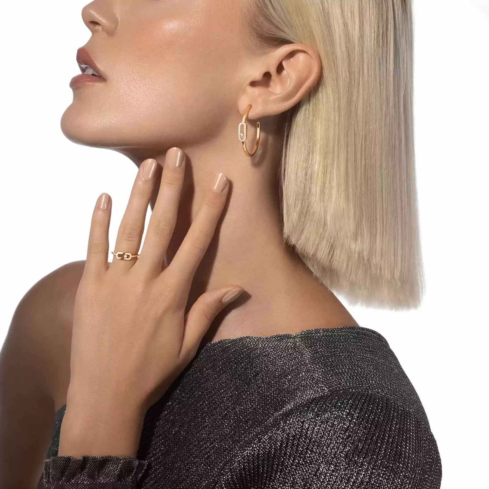 Ring in yellow gold Gold Move Uno Ring Messika