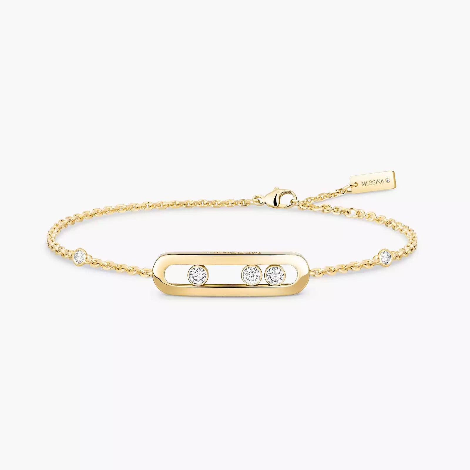 Bracelet in yellow gold Baby Move Messika