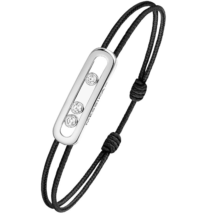 Messika CARE(S) Black Cord Bracelet
