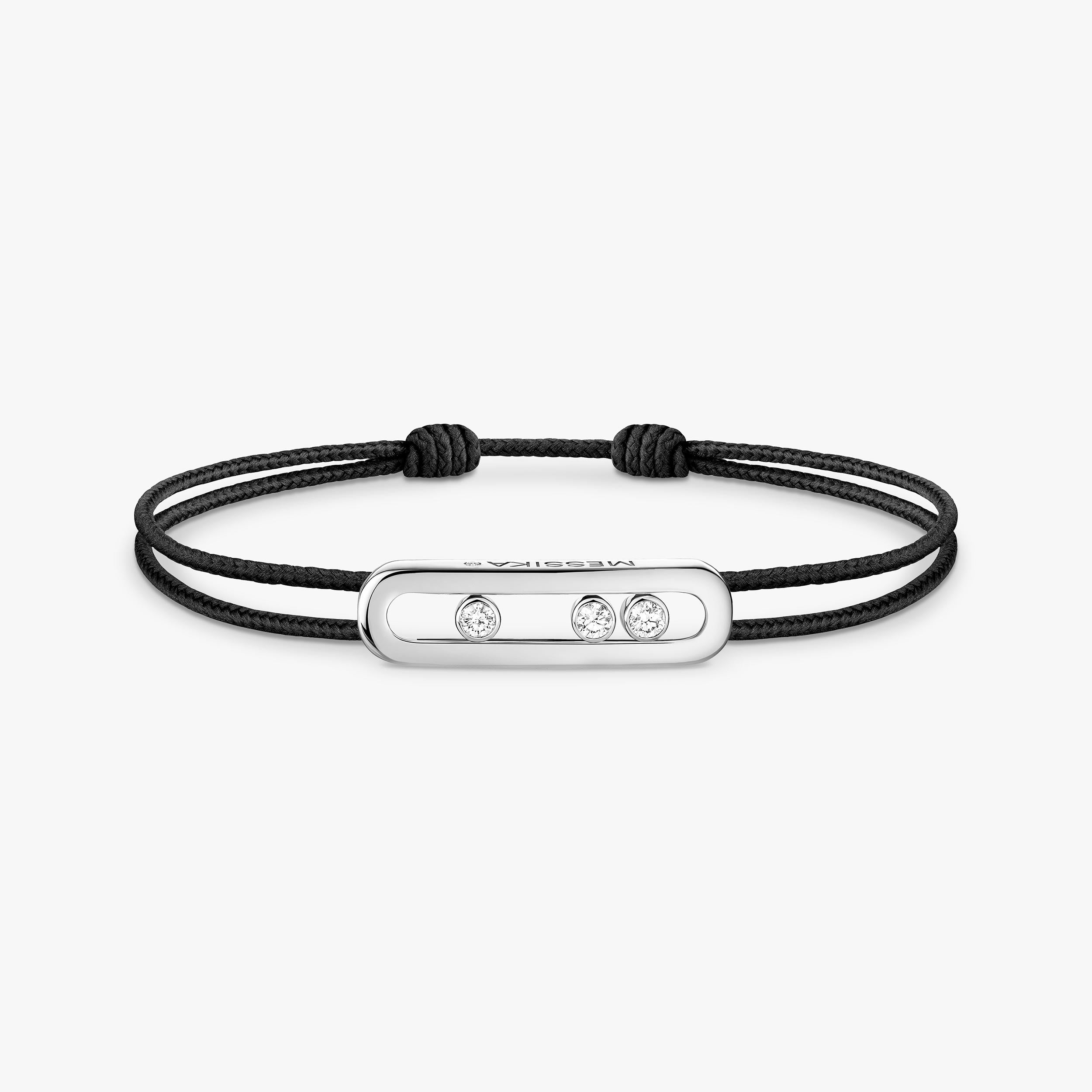 Bracciale Messika CARE(S) Cordino Nero3