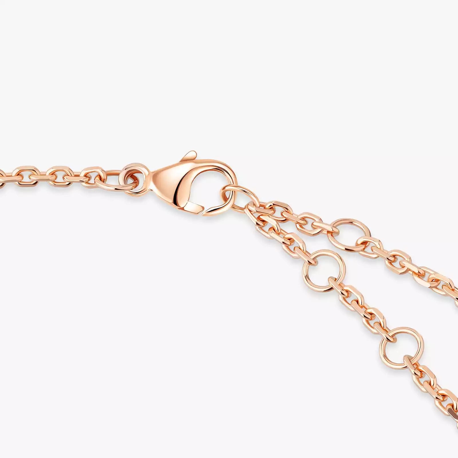 Bracelet in rose gold Move Classique Ciselé Messika