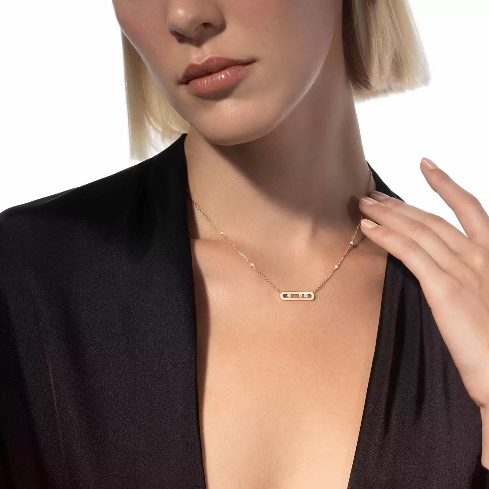 Gioiello in yellow gold Baby Move Necklace Messika