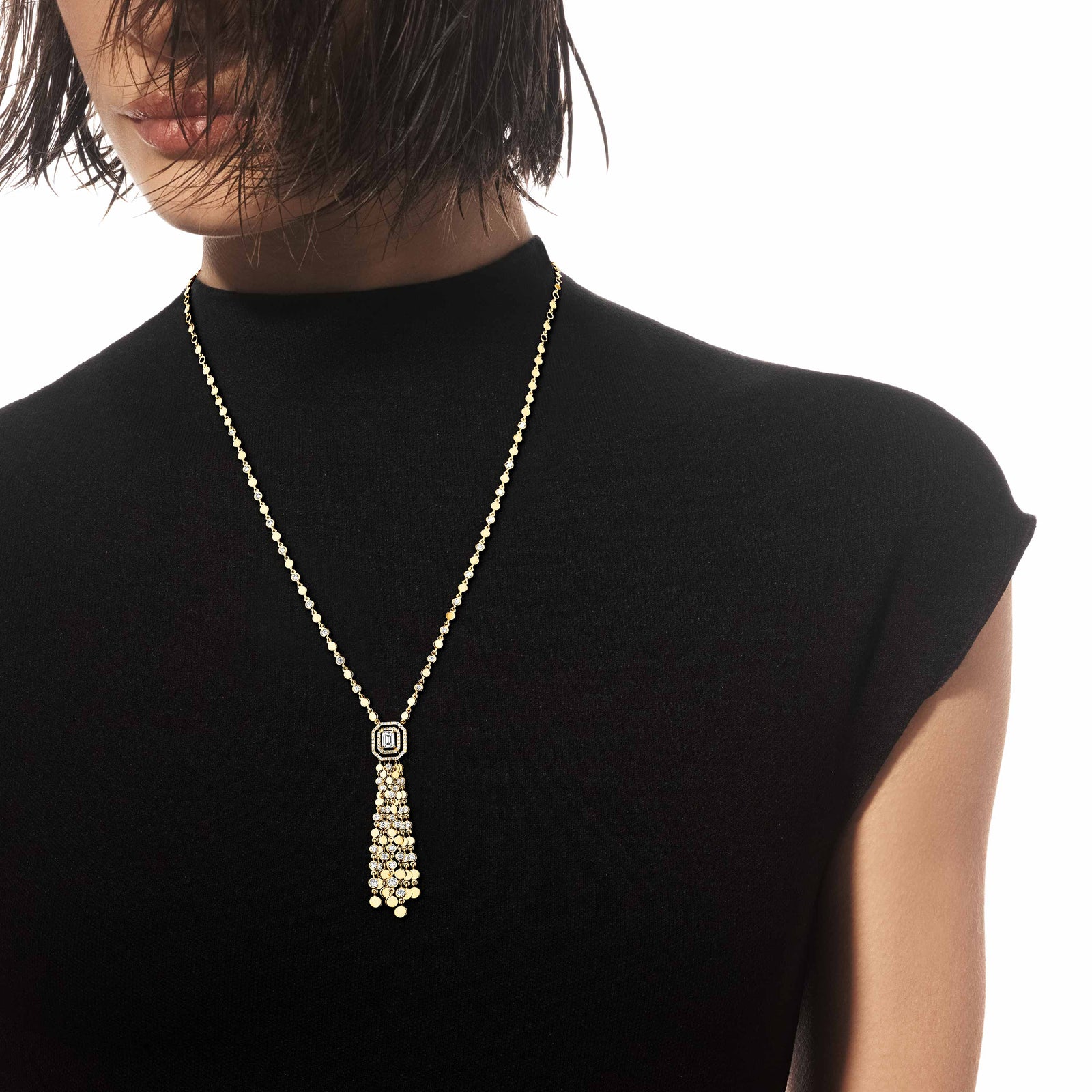 Gioiello in oro rosa Collana D-Vibes Tassel Messika