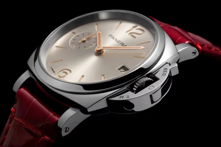 Watch in steel Luminor Due Panerai
