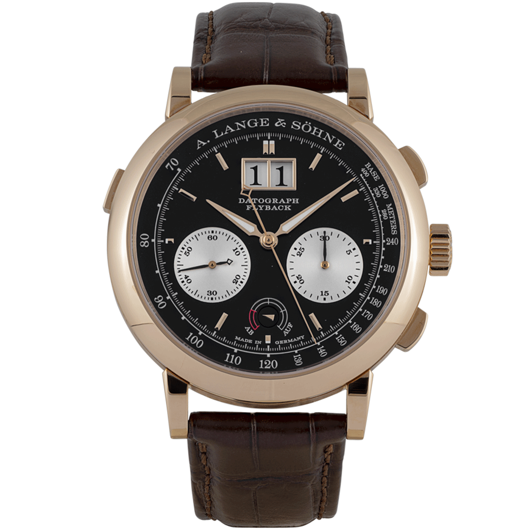 Orologio in oro rosa Saxonia - Datograph Up Down A lange sohne