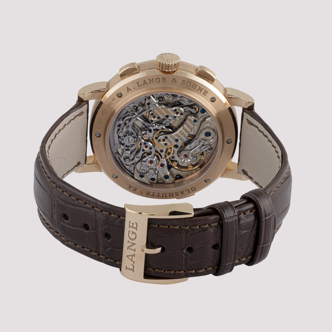 Orologio in oro rosa Saxonia - Datograph Up Down A lange sohne