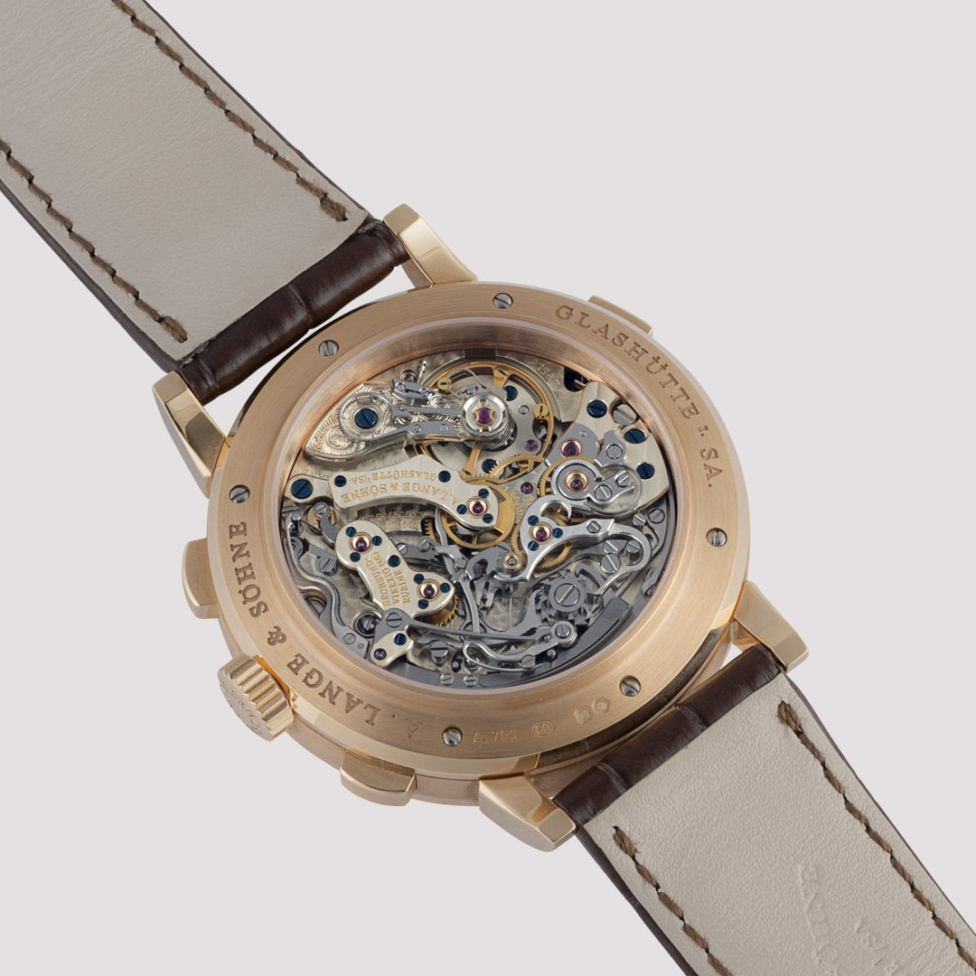 Orologio in oro rosa Saxonia - Datograph Up Down A lange sohne