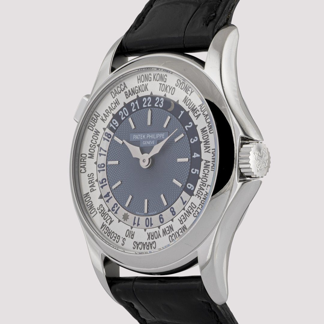 Orologio in platinum World Time Patek philippe