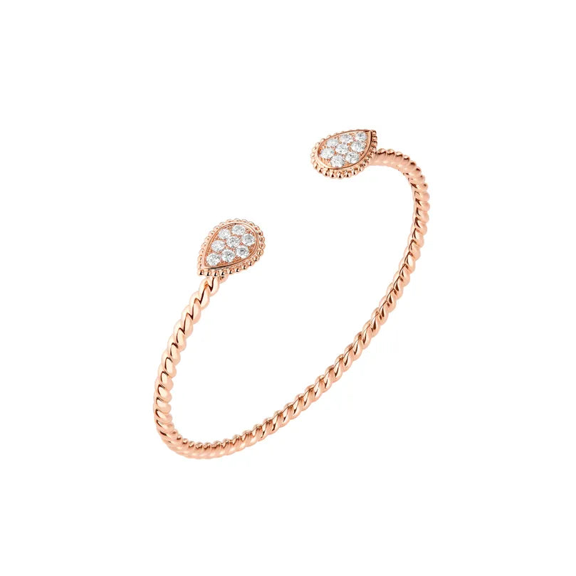 Bracelet in rose gold Serpent Bohème Bracelet, S motif Boucheron