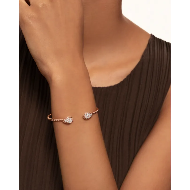 Bracelet in rose gold Serpent Bohème Bracelet, S motif Boucheron