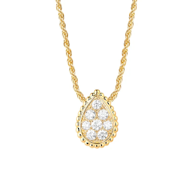 Gioiello in yellow gold Serpent Bohème pendant S Motif Boucheron