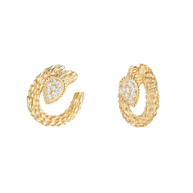 Earrings in yellow gold Serpent Bohème Earrings, S Motif Boucheron