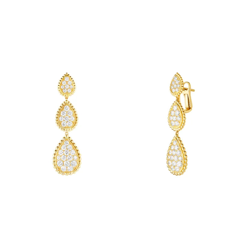 Gioiello in oro giallo Orecchini Serpent Bohème Modello XS, S e M Boucheron