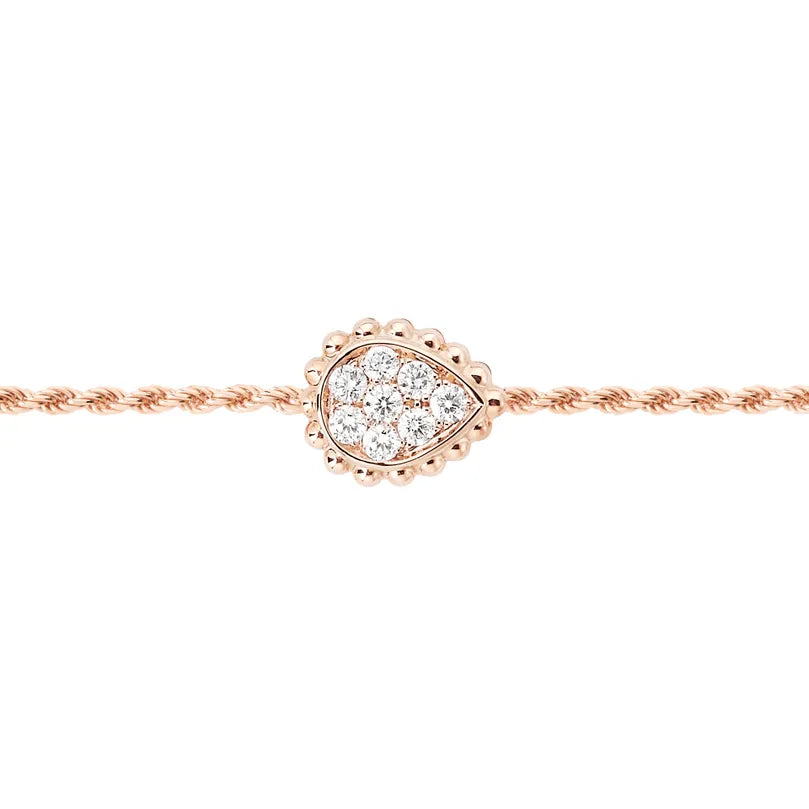 Bracelet in rose gold Serpent Bohème Bracelet XS Motif Boucheron