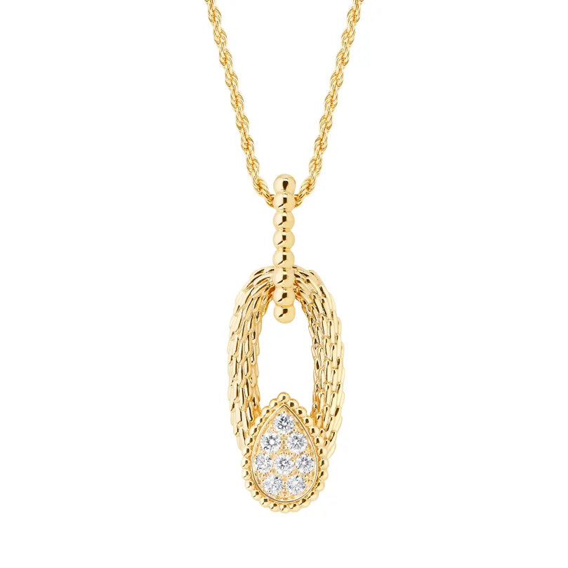 Gioiello in yellow gold Serpent Bohème Vintage Pendant Boucheron