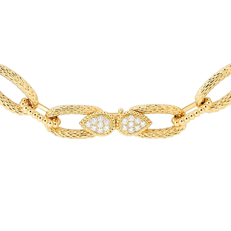 Gioiello in oro giallo Collana Serpent Bohème Vintage Link Boucheron