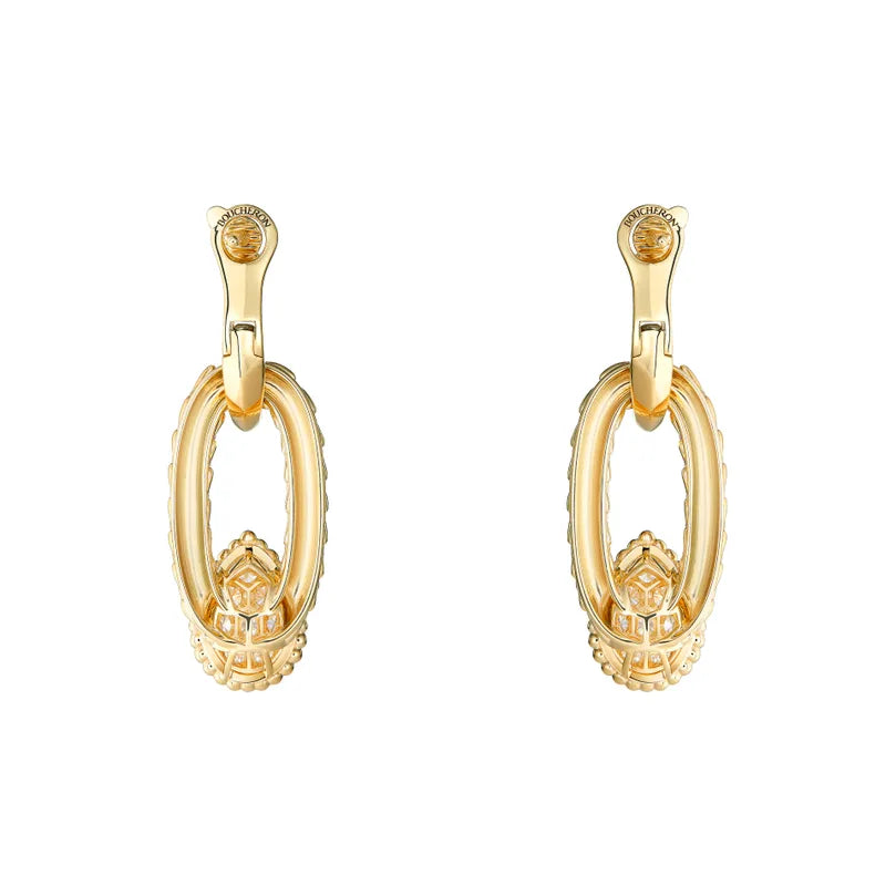 Earrings in yellow gold Serpent Bohème Vintage Stud Earrings Giampiero bodino