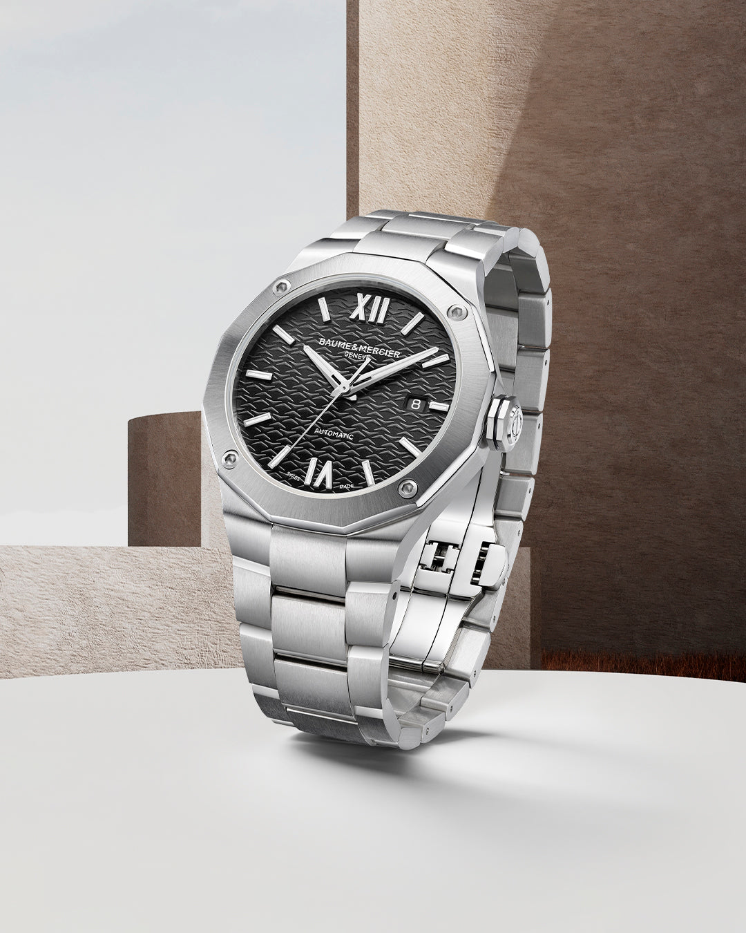 Orologio in acciaio Riviera Baume et mercier