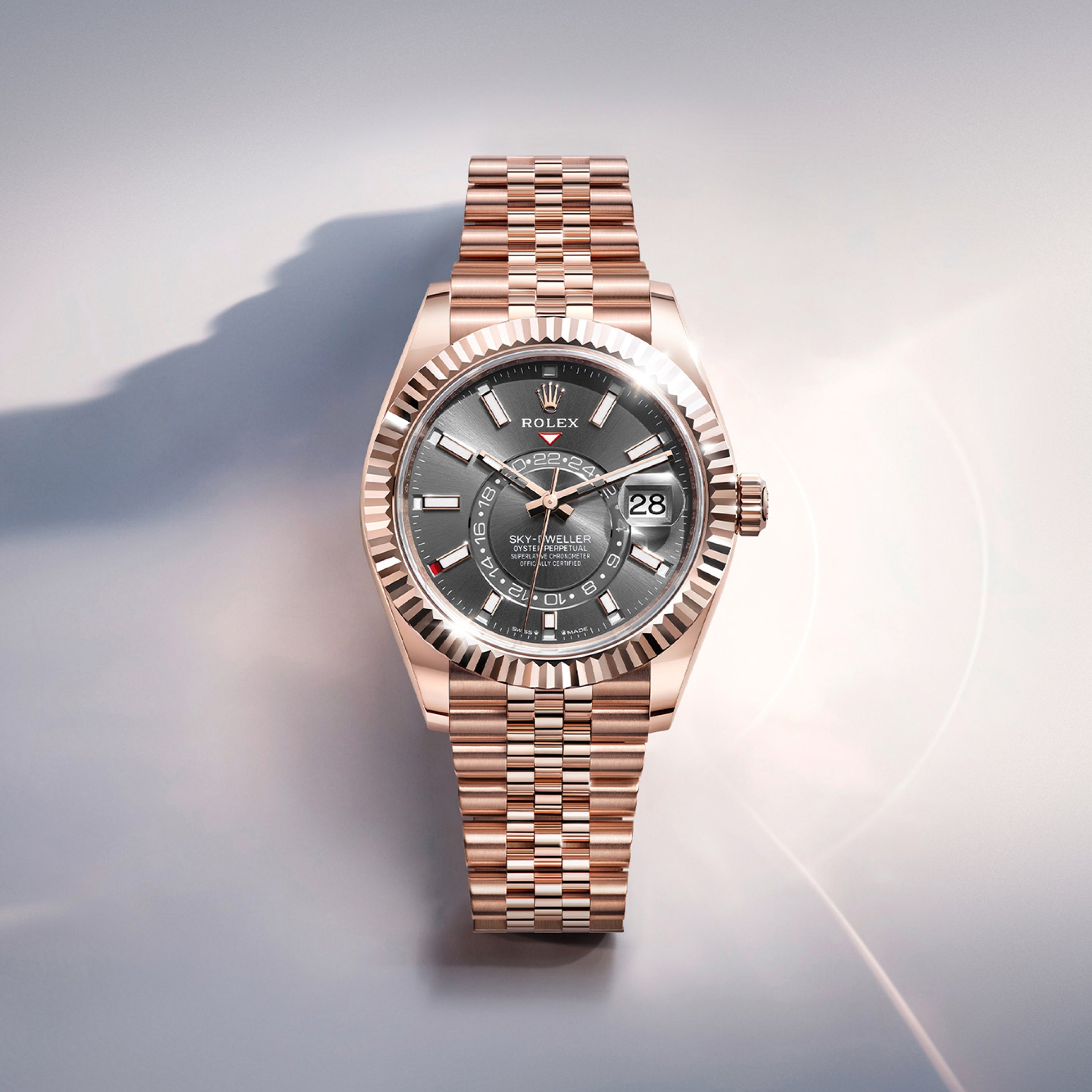 Rolex Sky-Dweller in Rolesor bianco (combinazione di acciaio Oystersteel e oro bianco), M336934-0001 - Pisa 1940