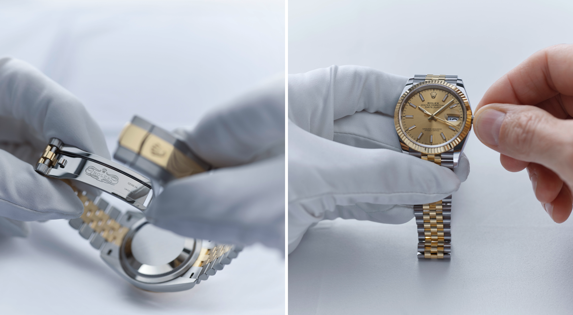 La procedura della revisione completa Rolex - Pisa 1940