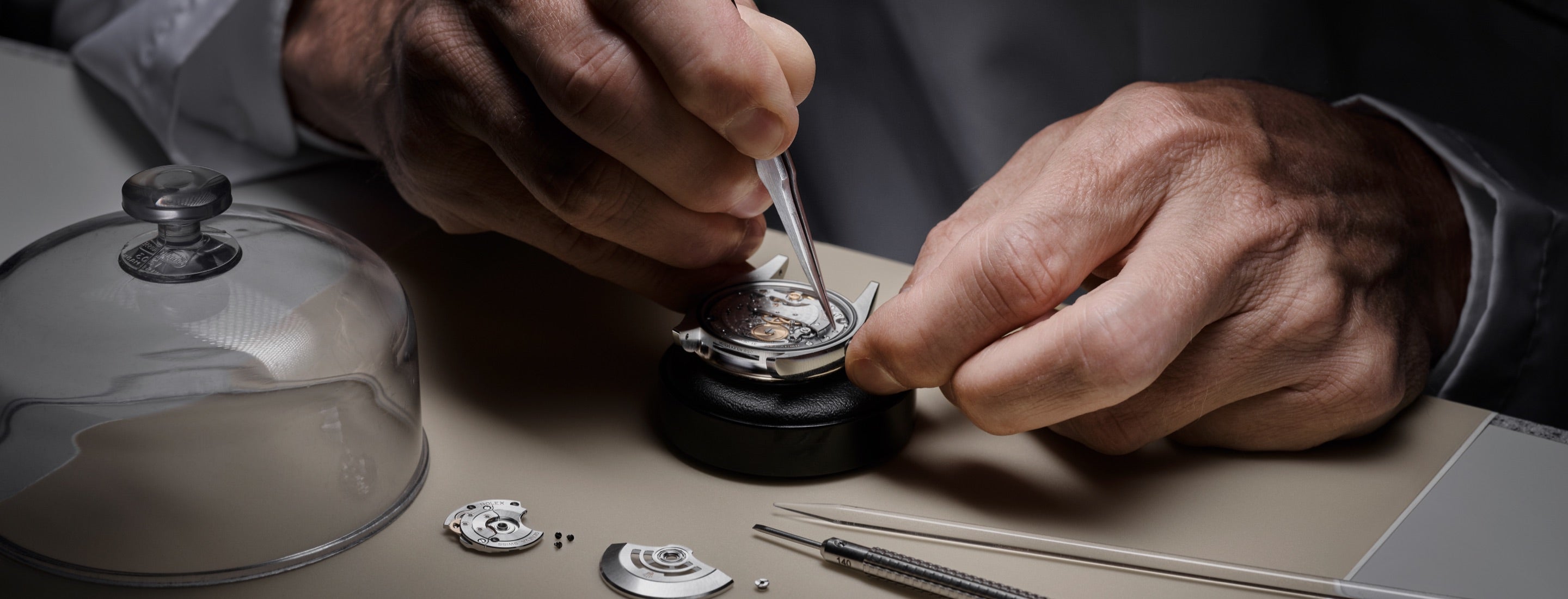 Rolex servicing procedure - Pisa 1940