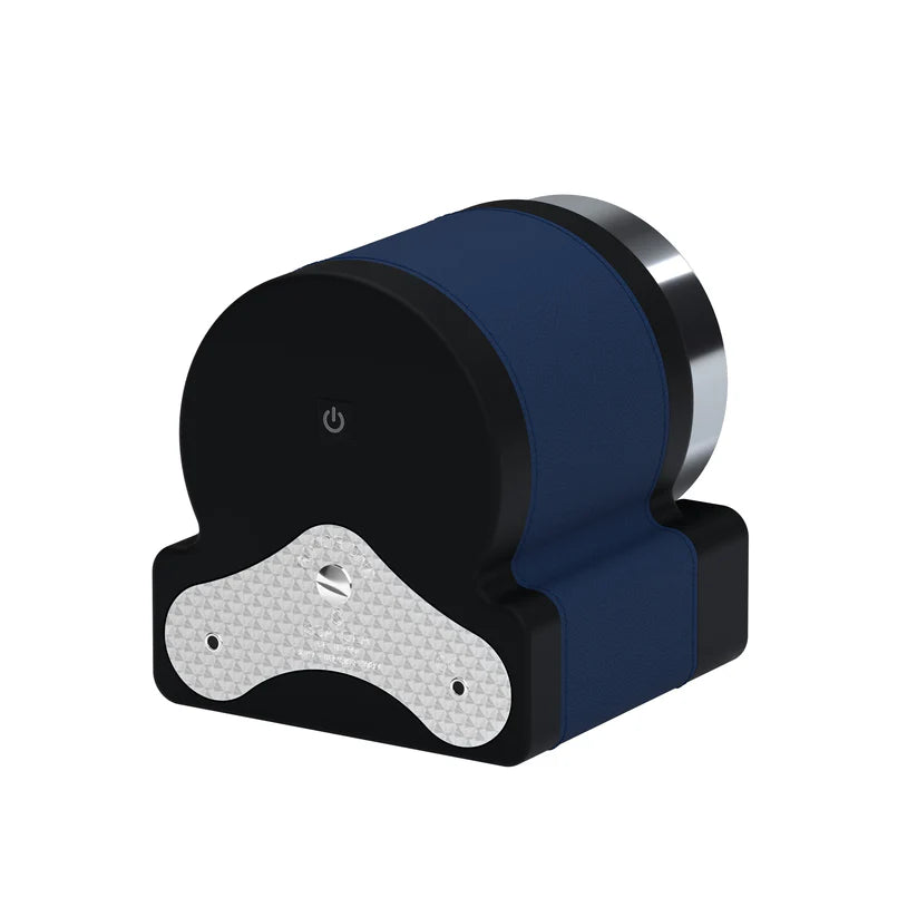 Accessorio in pelle panama Rotor One Pelle Blu Notte Scatola del tempo