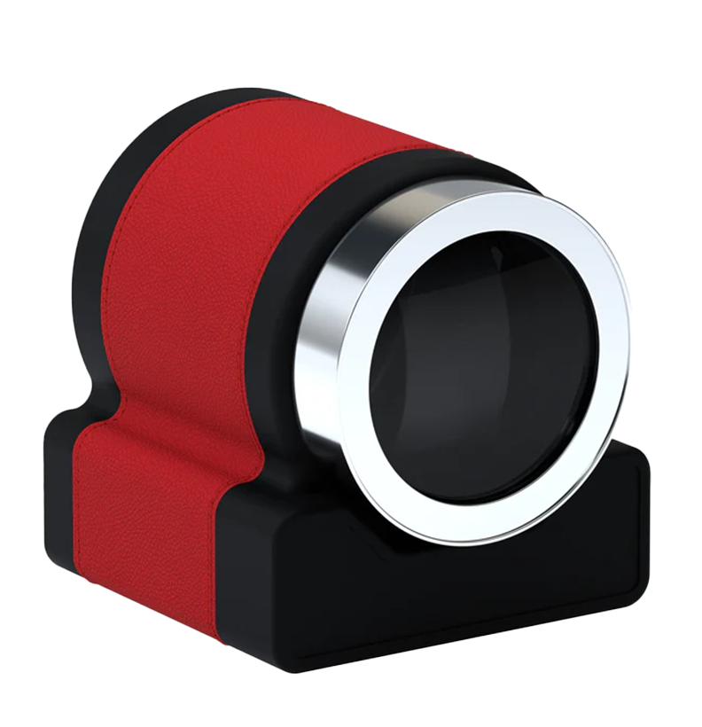 Accessorio in panama leather Rotor One Red Leather Scatola del tempo