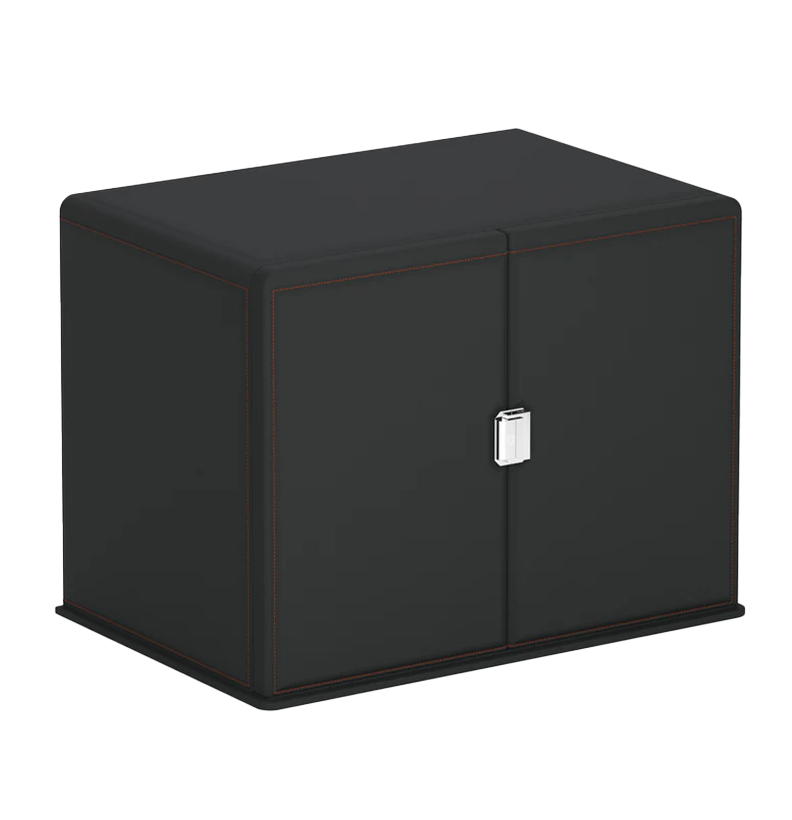 Accessorio in pelle toledo Rotore 6 Grigio Ardesia/Arancione Scatola del tempo