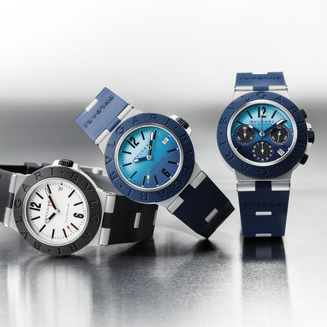 Watch in aluminum Bvlgari Aluminium Bulgari