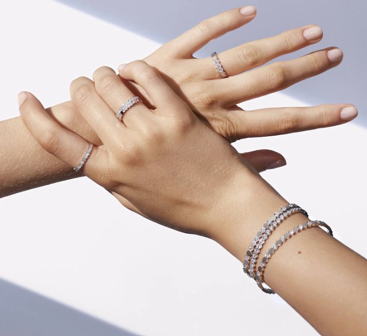 Gioiello in oro bianco Bracciale Bee De Chaumet Chaumet
