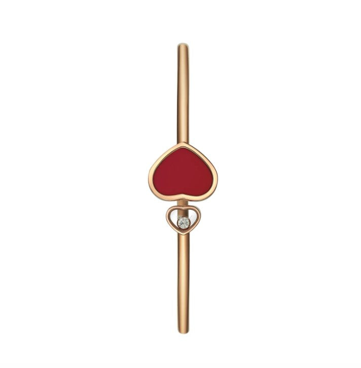 Gioiello in oro rosa Bracciale Happy Hearts Chopard