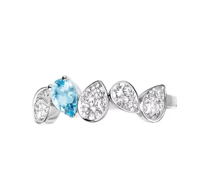 Ring in white gold Joséphine Ronde d'Aigrettes ring  Chaumet