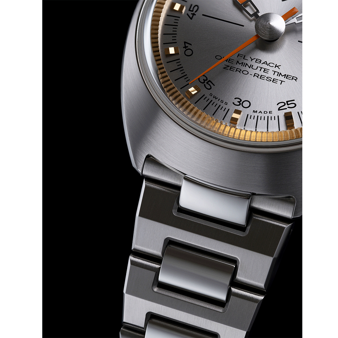 Watch in steel 1969 Sunray Timer Singer