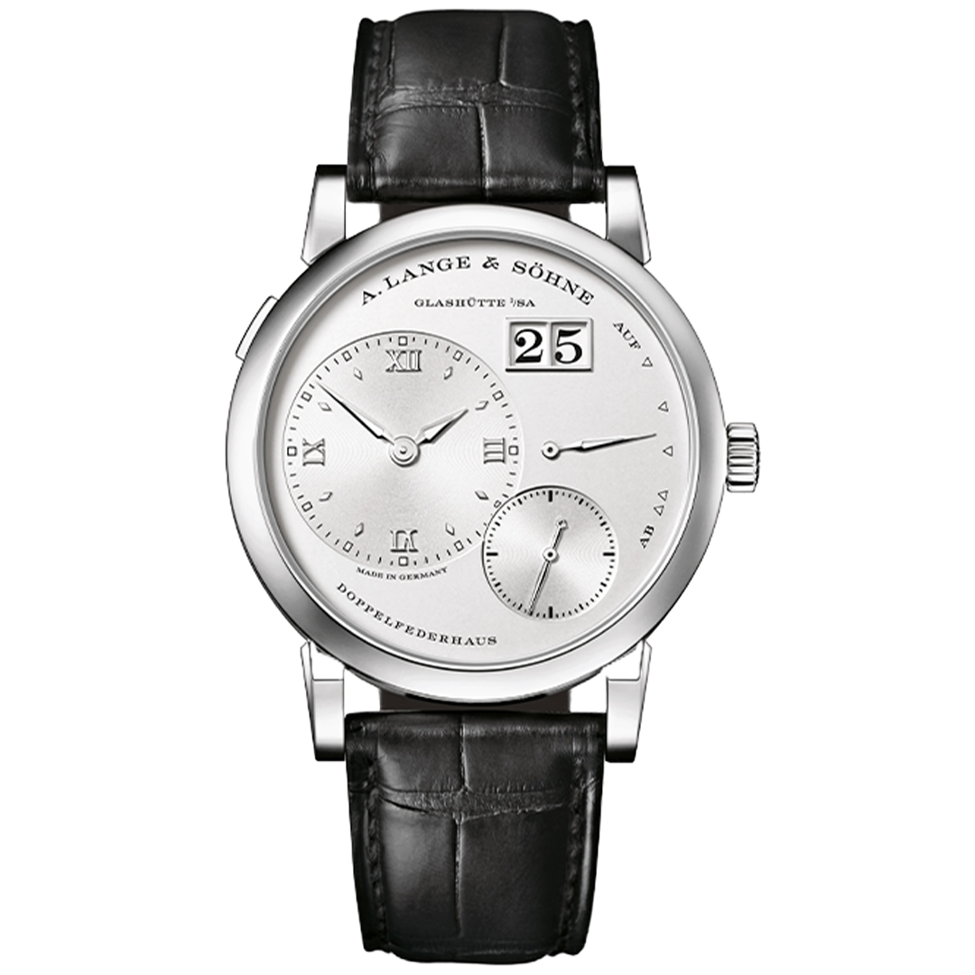 Watch in white gold Lange 1 A lange sohne
