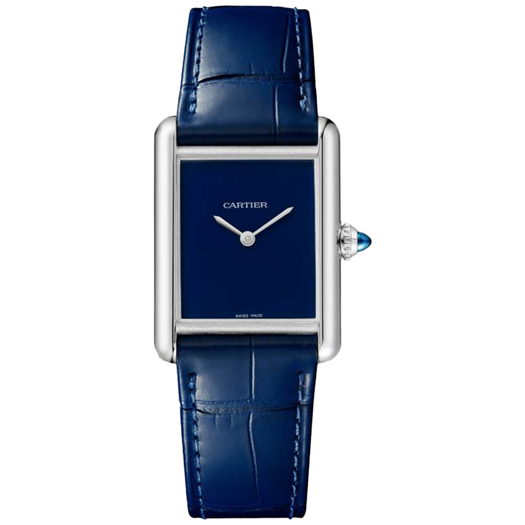 Watch in steel Tank Must Cartier