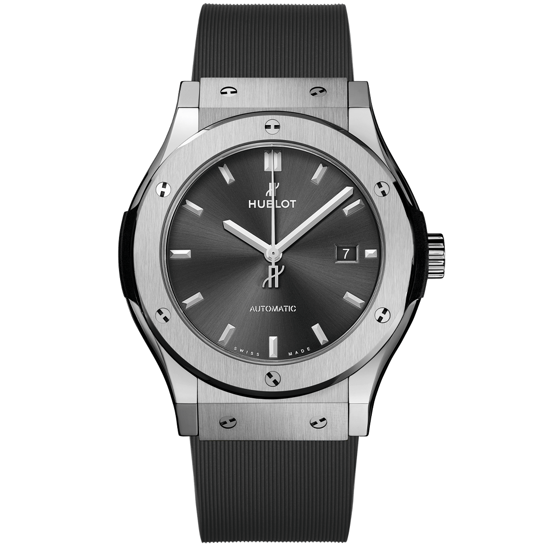 Watch in titanium Classic Fusion Racing Grey Titanium Hublot