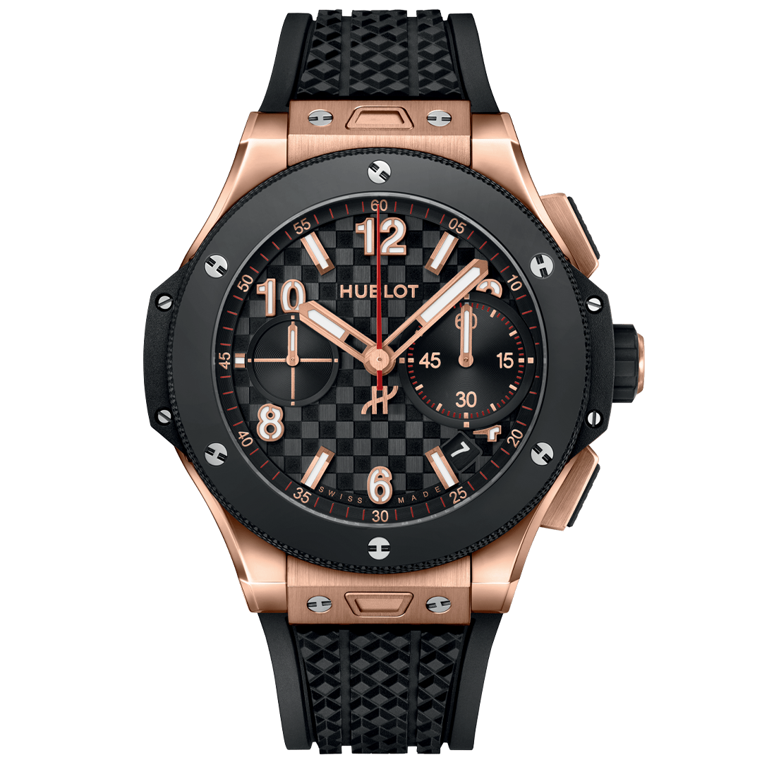 Watch in ceramic and rose gold Big Bang 20th Anniversary King Gold Ceramic Hublot