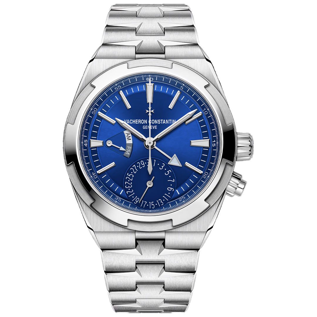 Watch in steel Overseas Dual Time Vacheron constantin